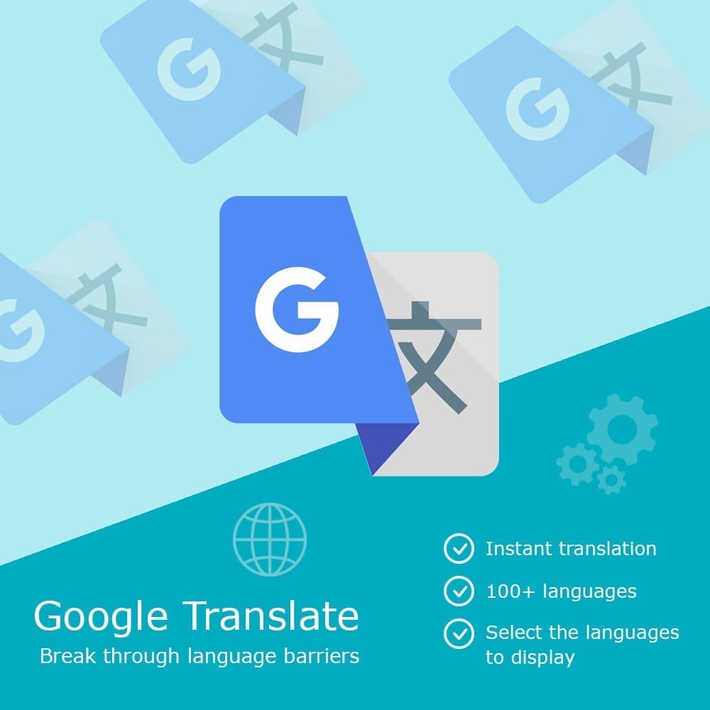 Google Translate Block - PrestaShop Addons