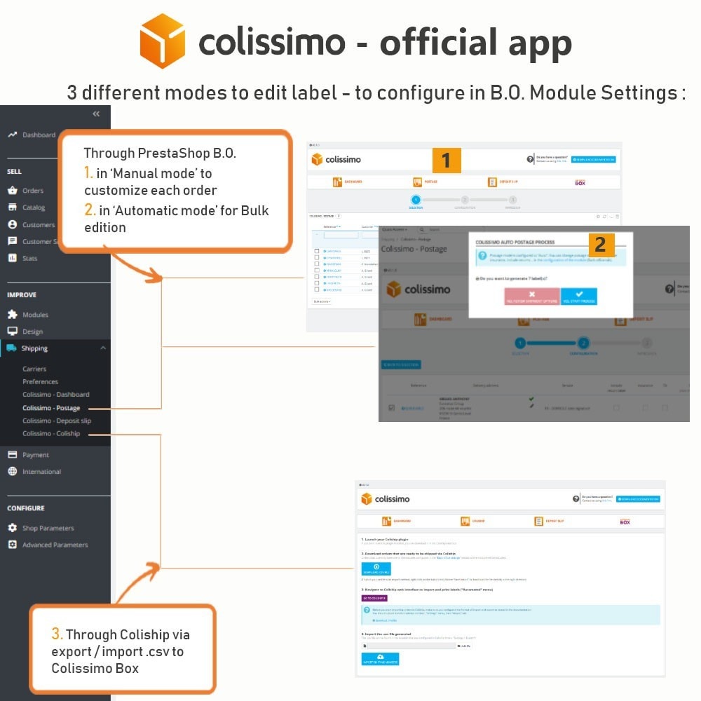 Colissimo Official App Your Shipments With Colissimo Prestashop Addons