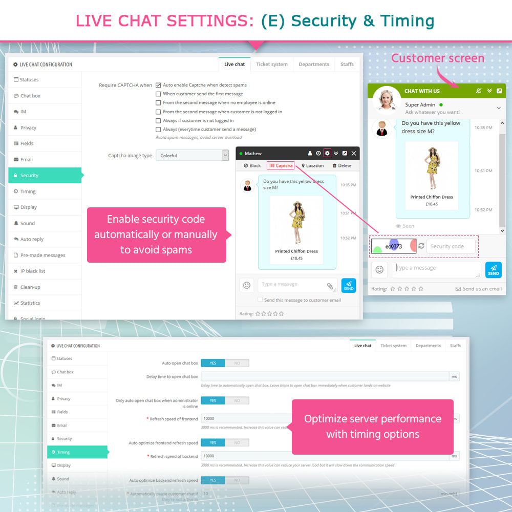 Live Chat and Ticket System Module - PrestaShop Addons