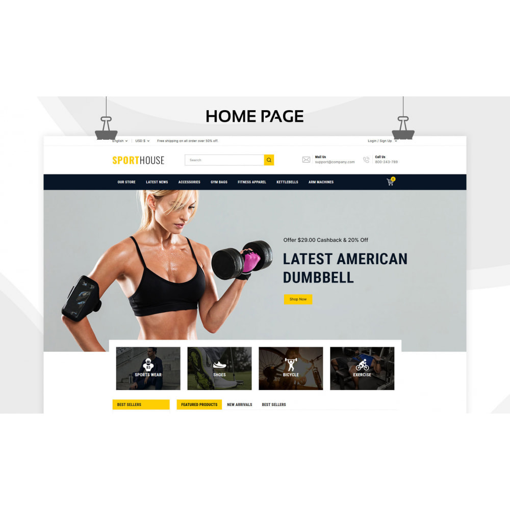negozi online sport