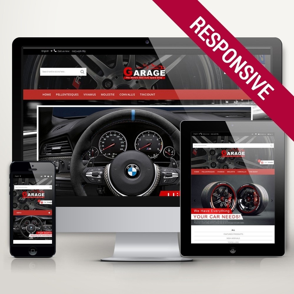 Garage Best Car Spare Shop Prestashop Addons