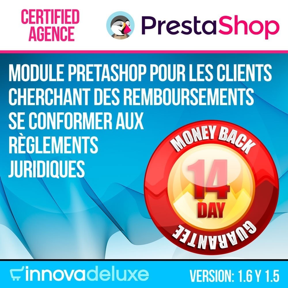 Retour des produits (Loi de défense du Consommateur) - PrestaShop Addons