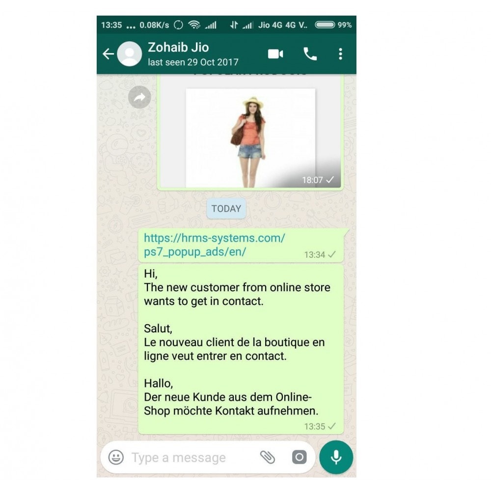 whatsapp online chat